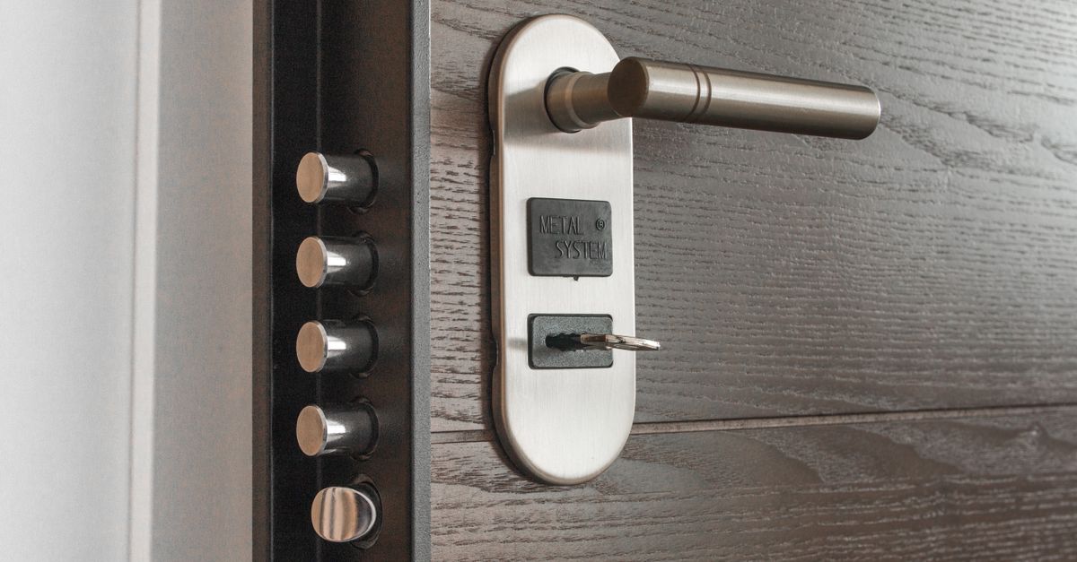 home security lock door — Maplewood Locksmith